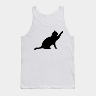 Funny Black Cat - Cat Lover Tank Top